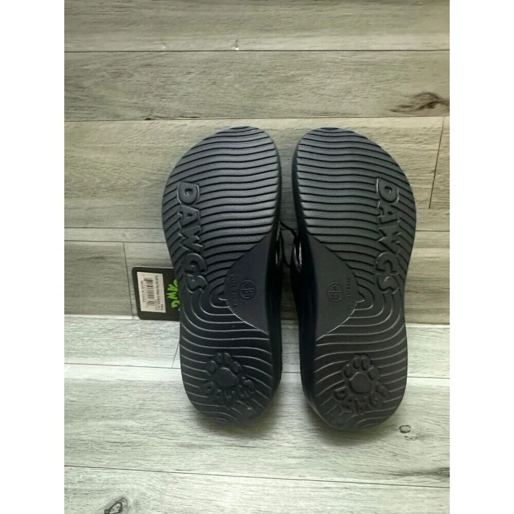 Dawgs Deep Navy Foam Thong Sandals size 1 kids